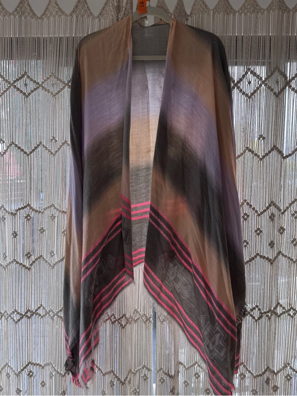 Anthropologie Lightweight Ombre Shawl